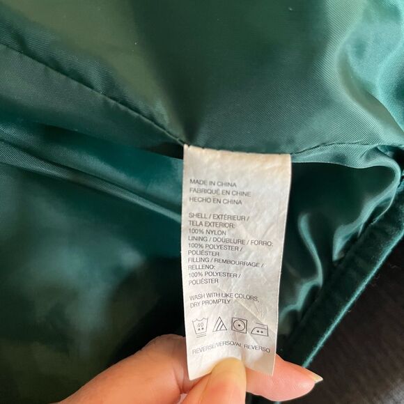 Izod Advantage Puffer Vest Mens Size M Navy Full‎ Zip Golf Casual Sleeveless EUC - Picture 7 of 7